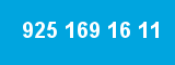 925 169 16 11 925 169 16 11